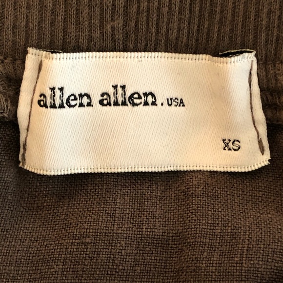 Allen Allen Linen Skirt - Picture 4 of 7